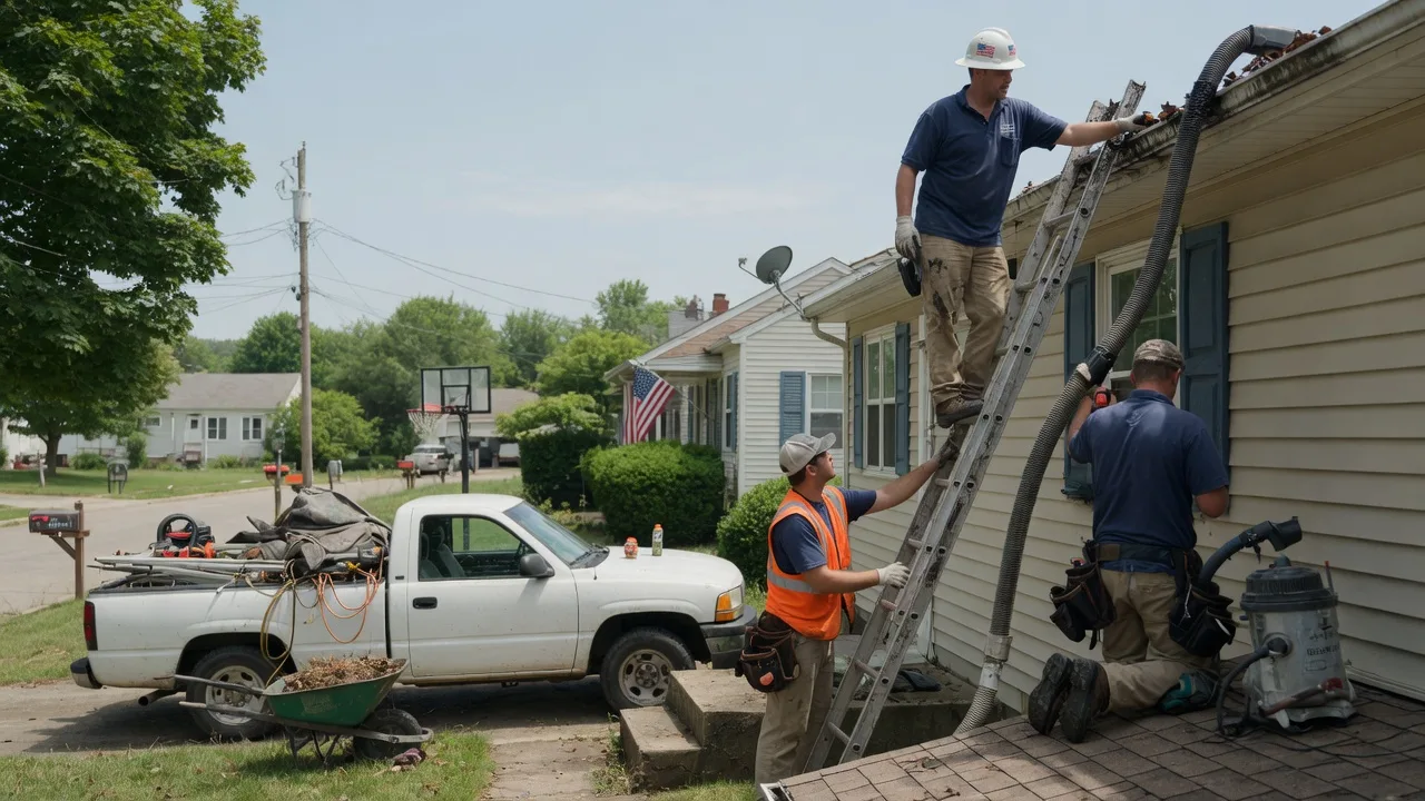 Gutter Installation in Oakwood, OK near me
